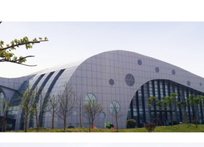 绵阳会议中心外景网架工程